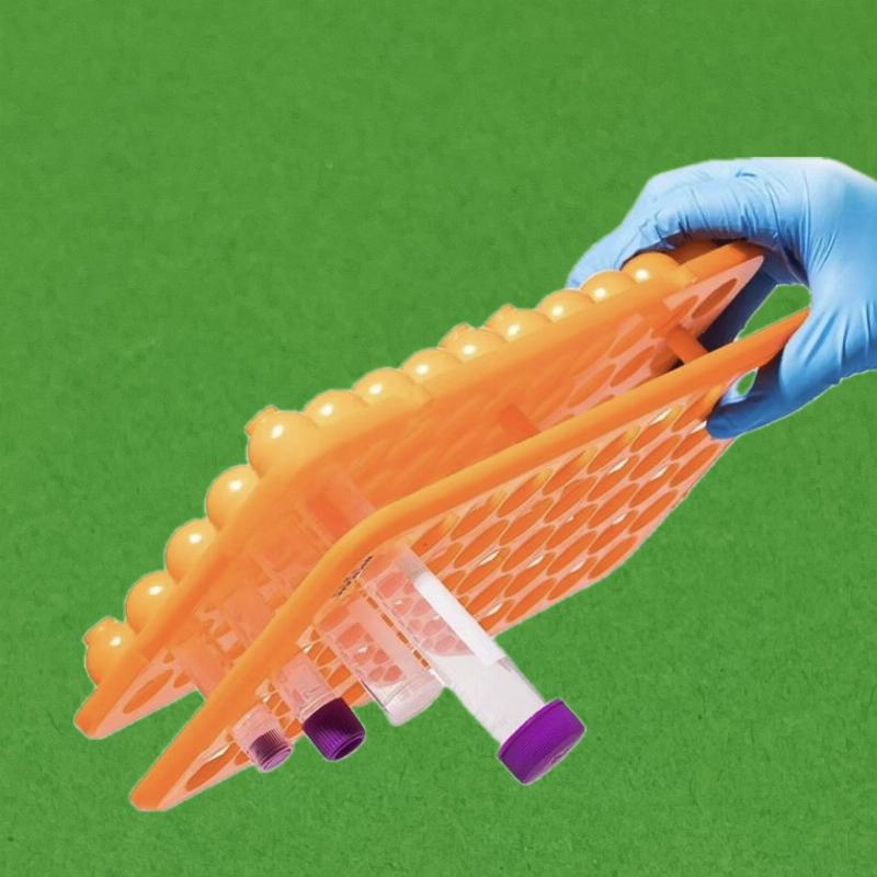 Штатив Sente-Lab, GRIP STYLE для пробірок Ø 12-21 мм на 50 місць для IVD